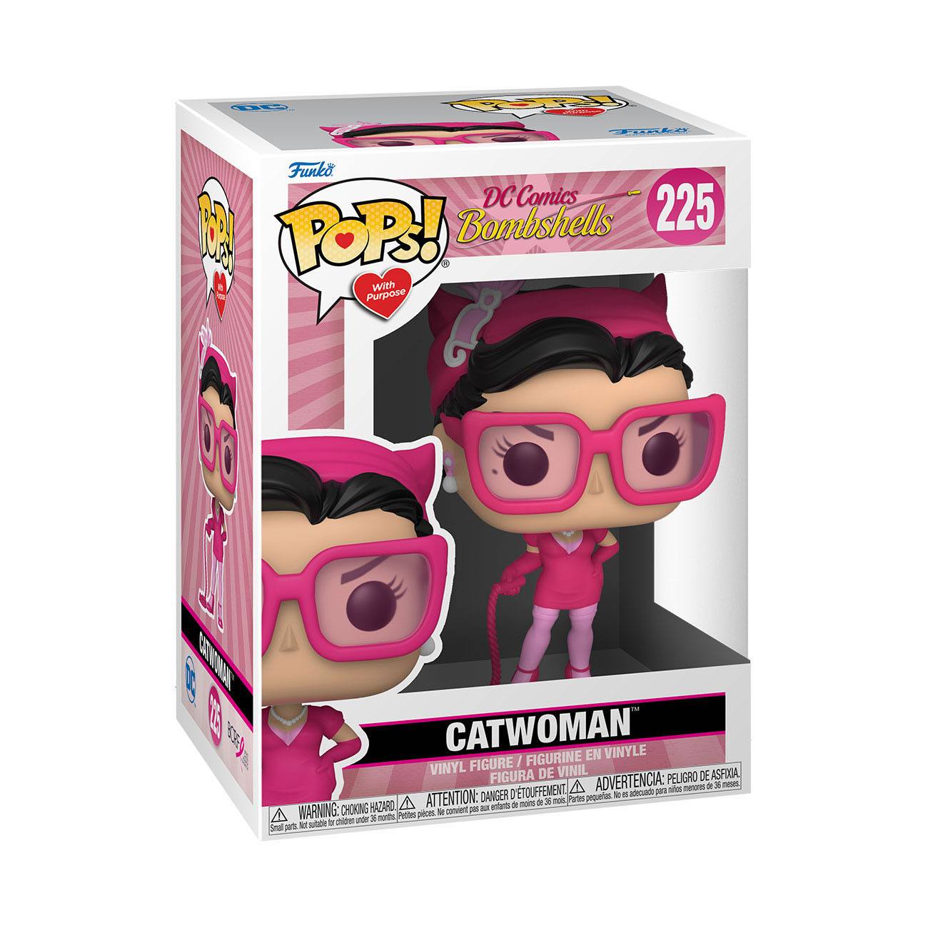 dc comics pop heroes awareness bombshells catwoman