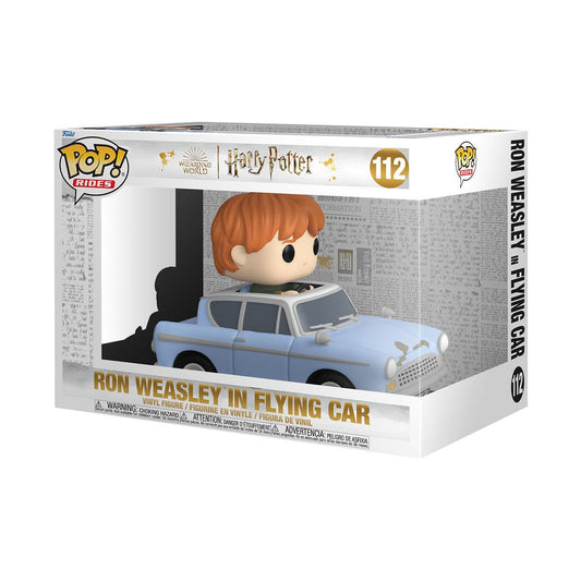 harry potter chamber of secrets anniversary funko pop movies vinyl figurine ron weasley w car