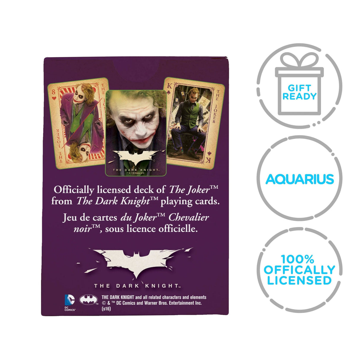 Jeu de cartes DC Comics - Joker Heath Ledger - vue 5