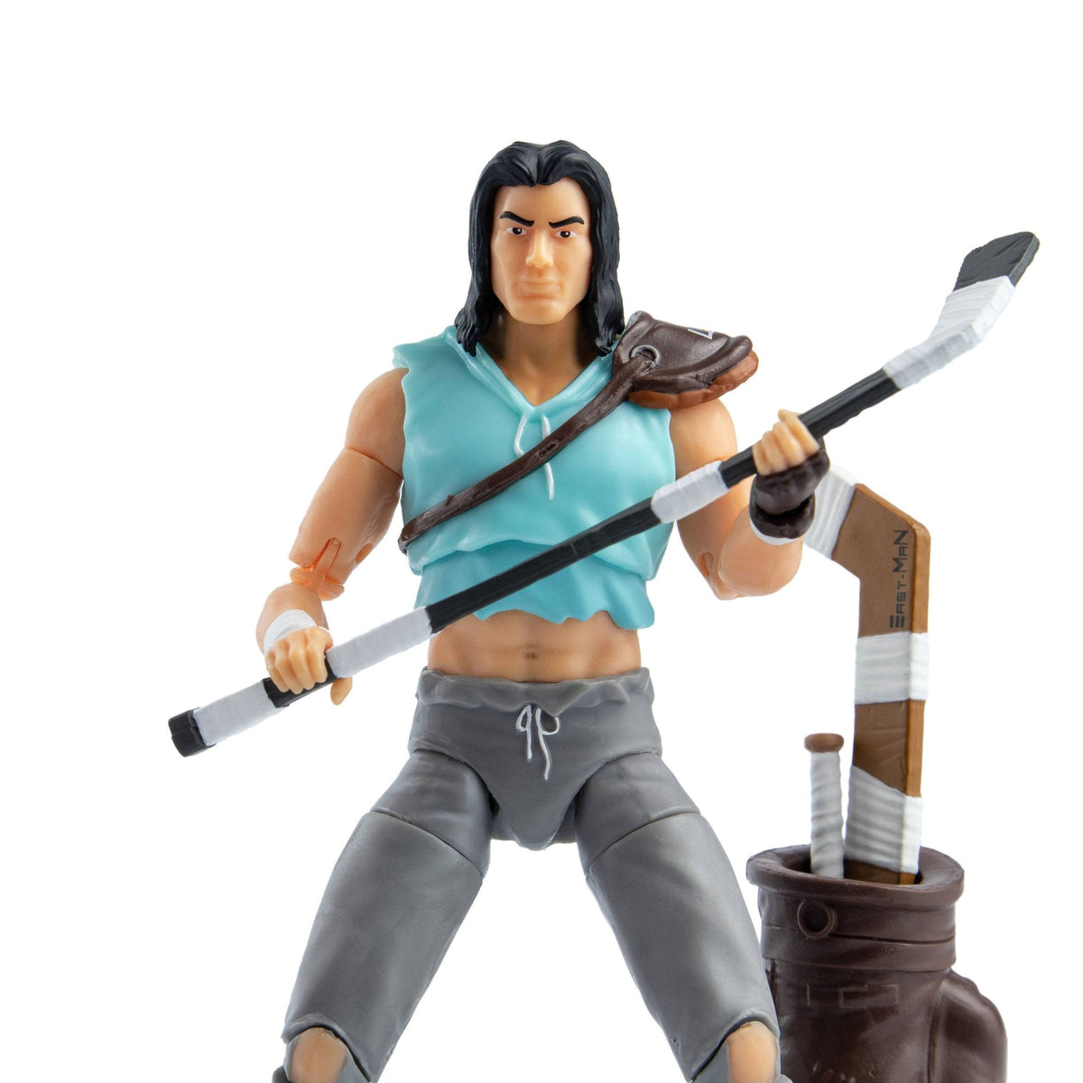 Figurine BST AXN Casey Jones 13 cm - Tortues Ninja