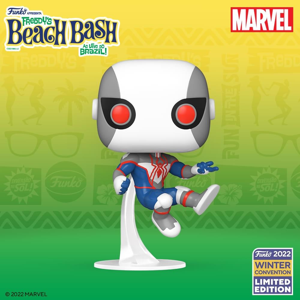 pop spider man bug eyes armor 1067