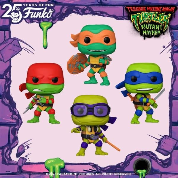 pop michelangelo mutant mayhem 1395