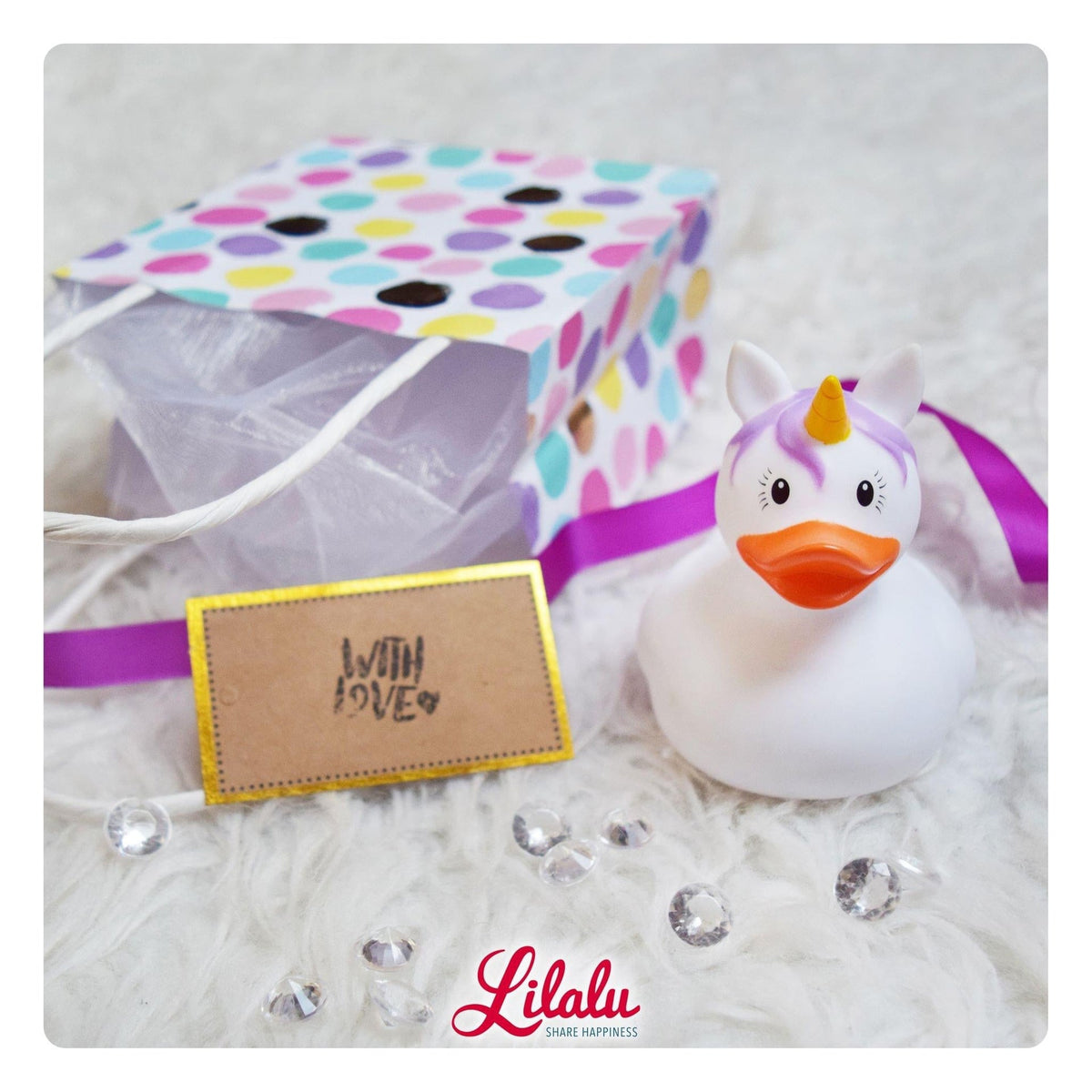 Canard Licorne Blanche Lilalu - vue 10