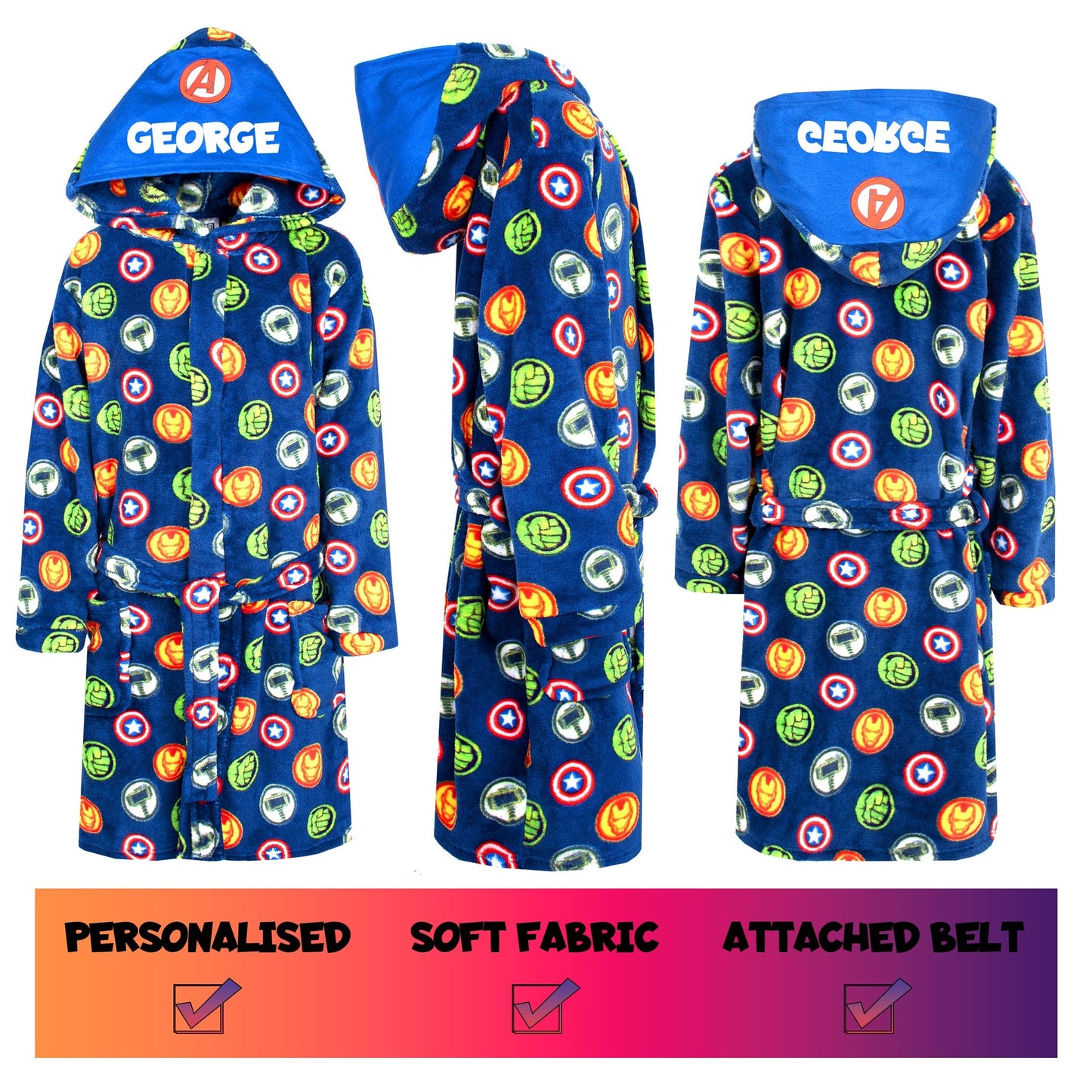 Peignoir – Marvel Dressing Gown – Avengers