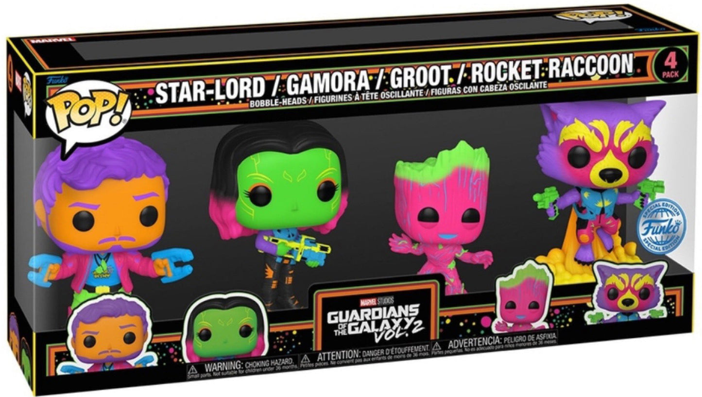 pop guardians of the galaxy 4 pack