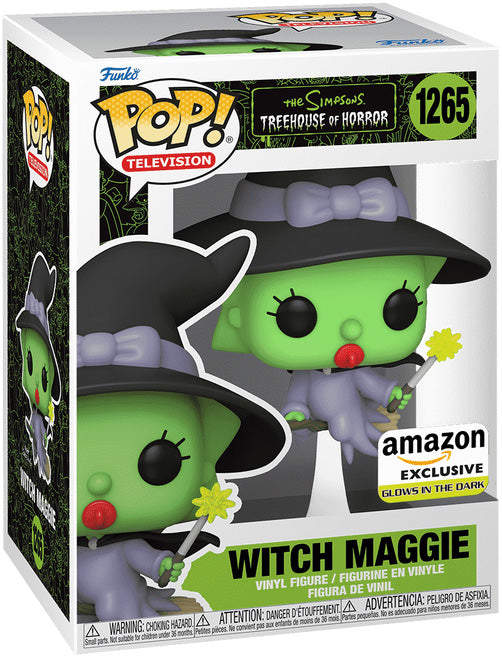 Funko Pop! Sorcière Maggie (Glow) – The Simpsons
