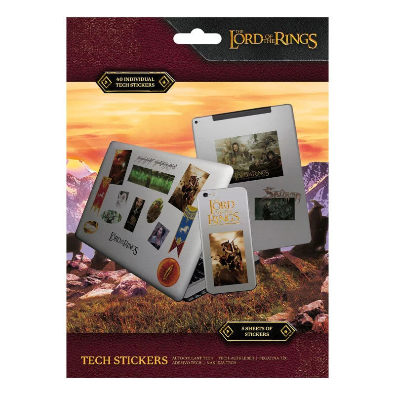 Tech Stickers Pack Lord of the Rings