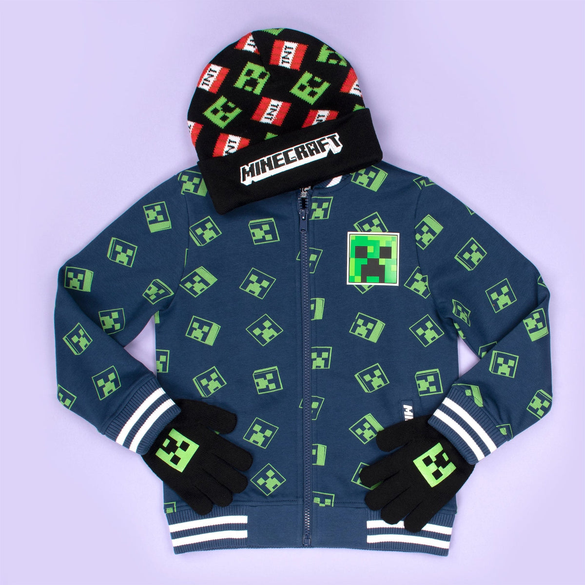 Hat and Gloves Set – Minecraft Set