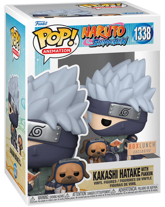 Funko Pop! & Buddy Kakashi avec Pakkun – Naruto