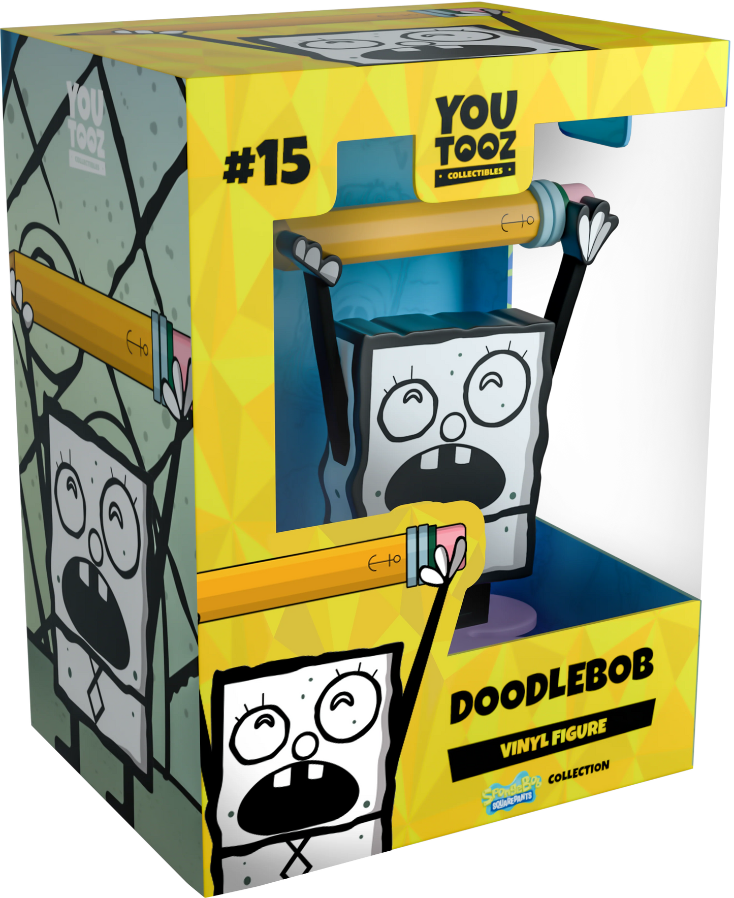 Bob l'éponge Vinyl figurine Doodlebob Youtooz Viacom Nickelodeon SpongeBob Square Pants