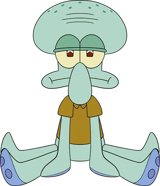 squidward sit plush youtooz