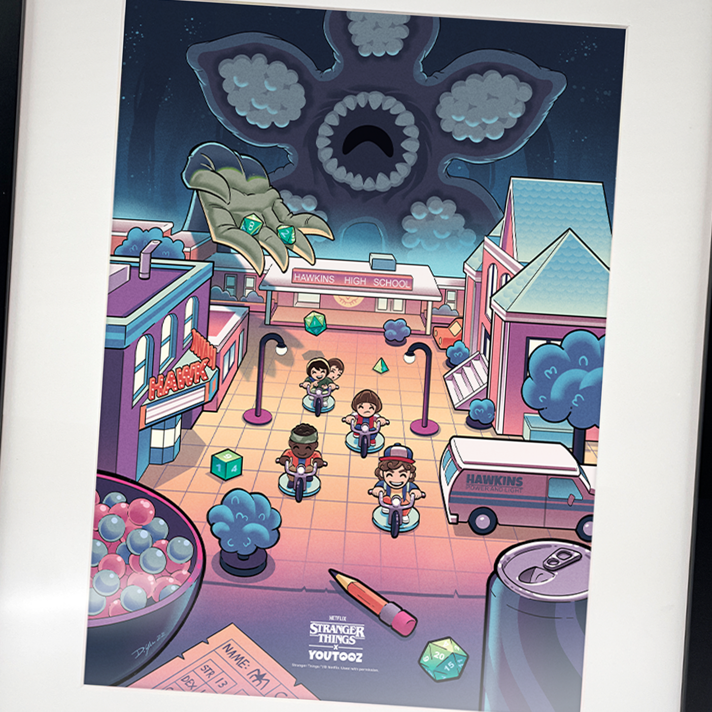 Season 1 Stranger Things Print