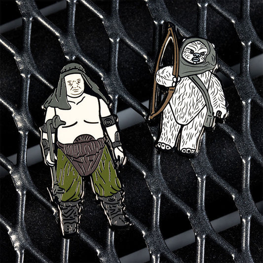 Pin's Star Wars Gardien du Rancor & Lumat Set 1.40 – Pin Kings Numskull