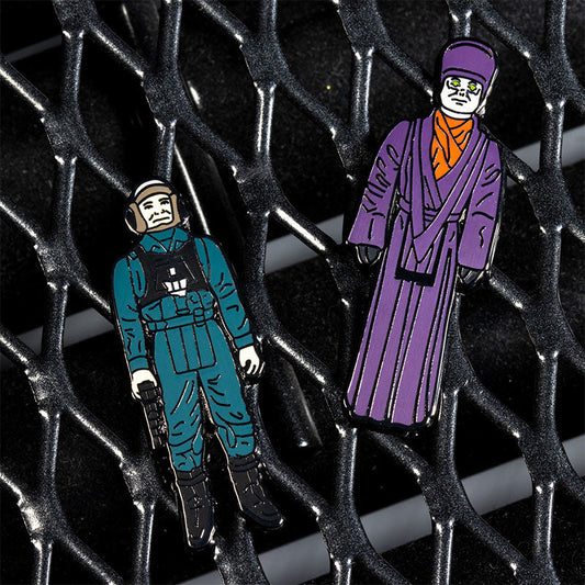 Pin's Star Wars Pilote A-Wing & Dignitaire Impérial Set 1.48 – Pin Kings Numskull