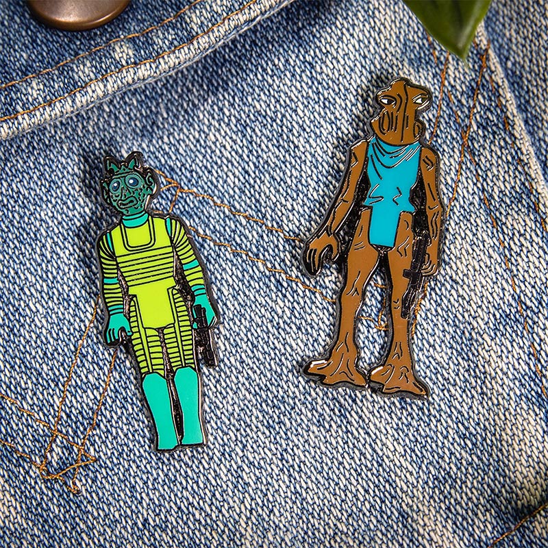 Pin's Star Wars Greedo & Momaw Nadon Set 1.7 – Pin Kings Numskull
