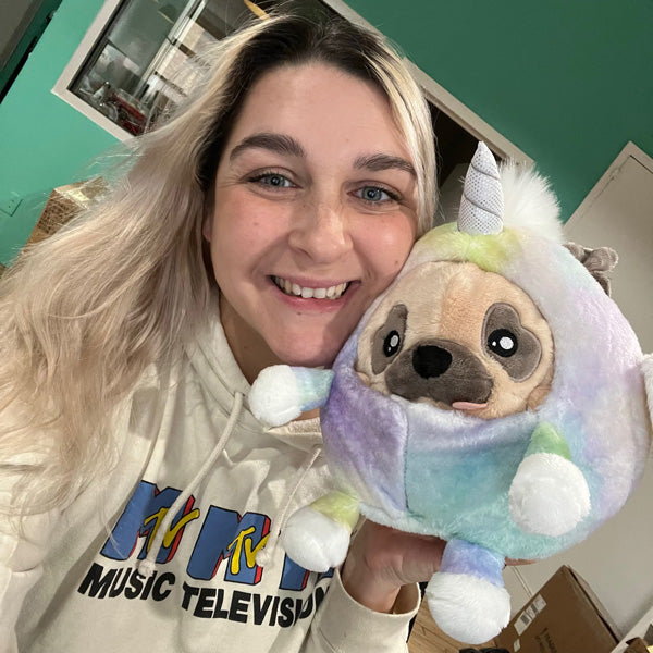 Peluche Undercover Squishable – Carlin en Alicorne