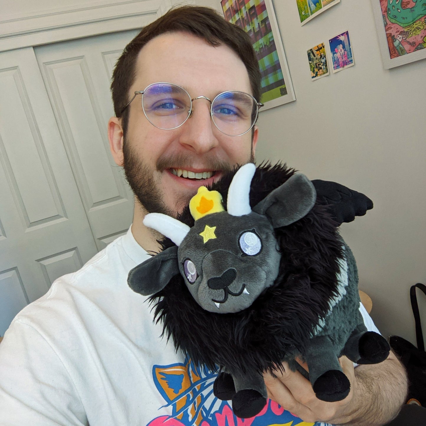 Peluche Mini Squishable – Baphomet
