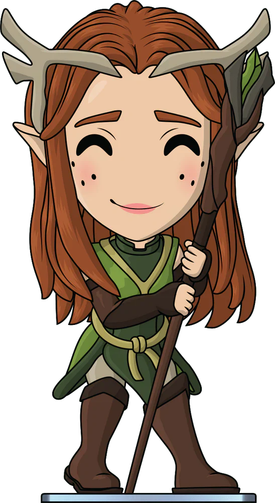 the legend of vox machina vinyl figurine keyleth youtooz