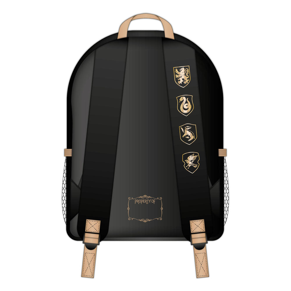 Sac à dos Harry Potter – Poudlard noir et bleu – vue du produit 3