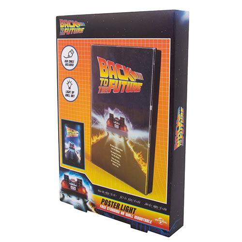Luminous Poster Back to the Future - Burning Rubber