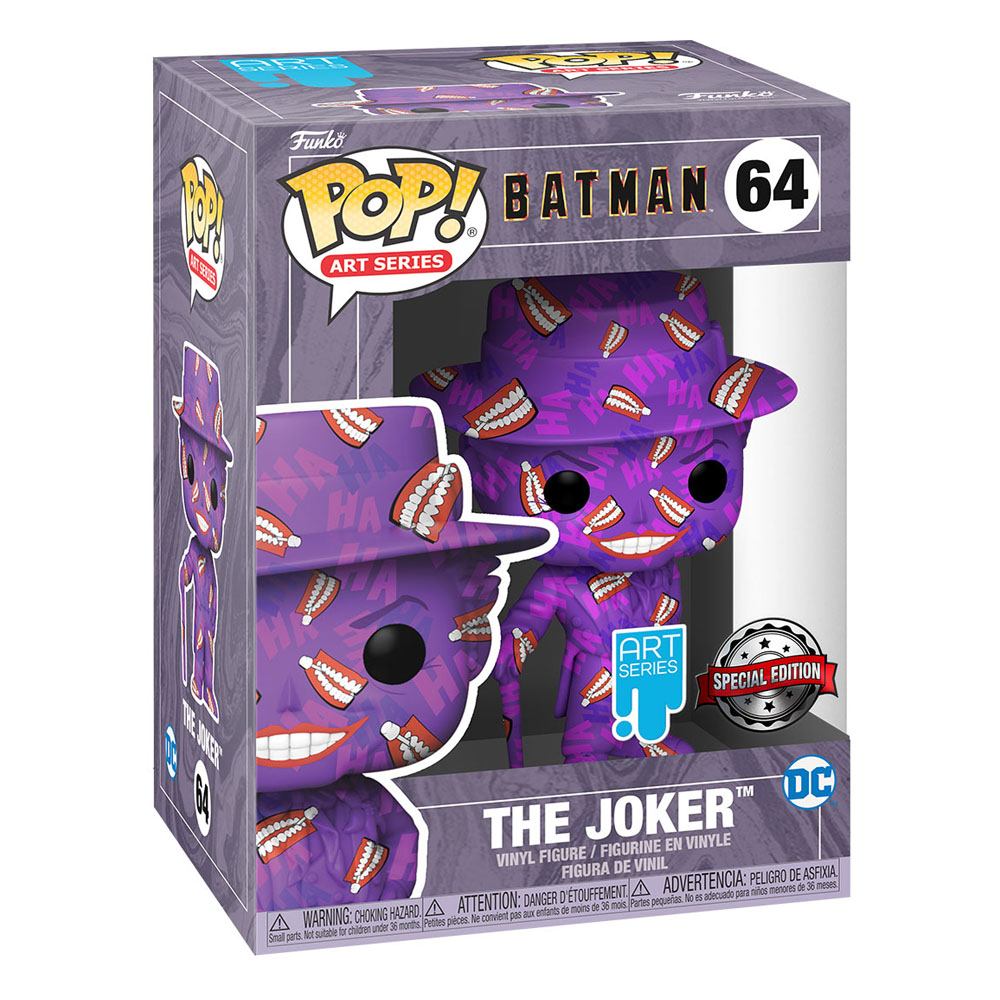 dc comics pop artist series vinyl figurine the joker