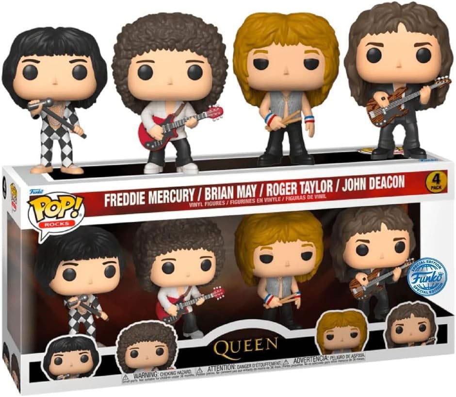 Funko Pop! Queen 4-Pack (SE)