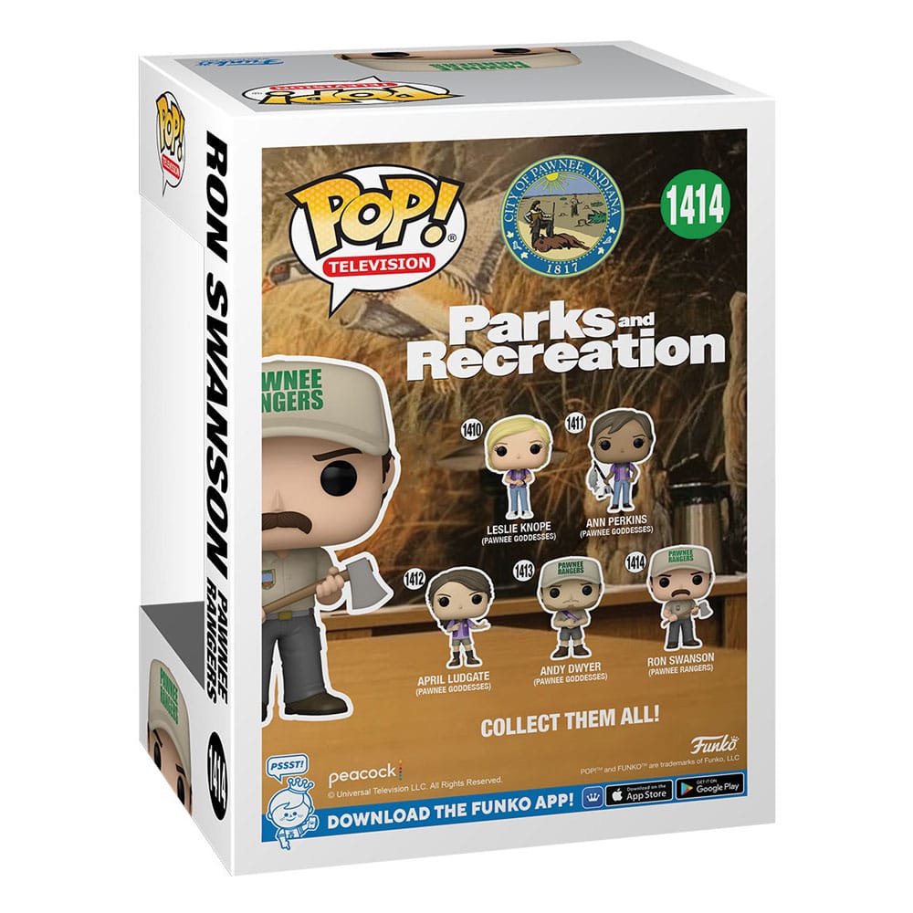 Funko Ron Swanson Pawnee Rangers – Parks and Recreation