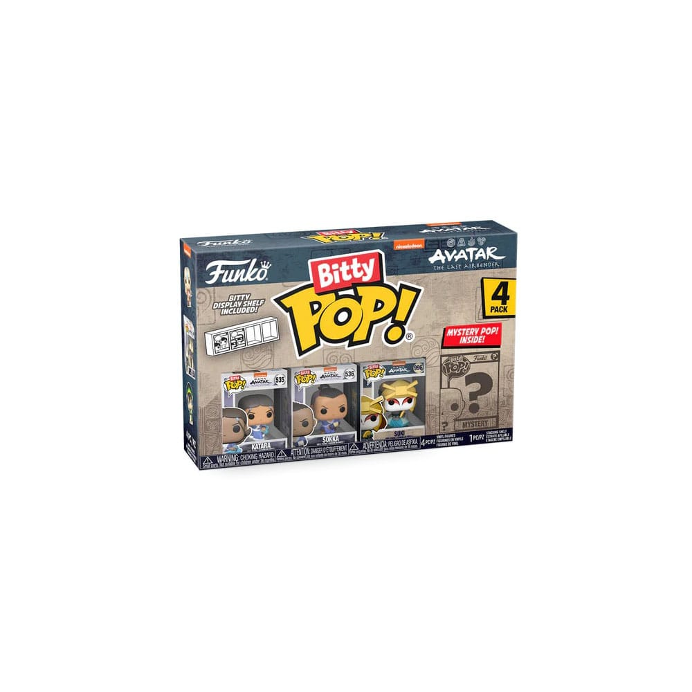 Funko Bitty Pop! Avatar le dernier maître de l´air 4-Pack Series 4 – Avatar, le dernier maître de l'air