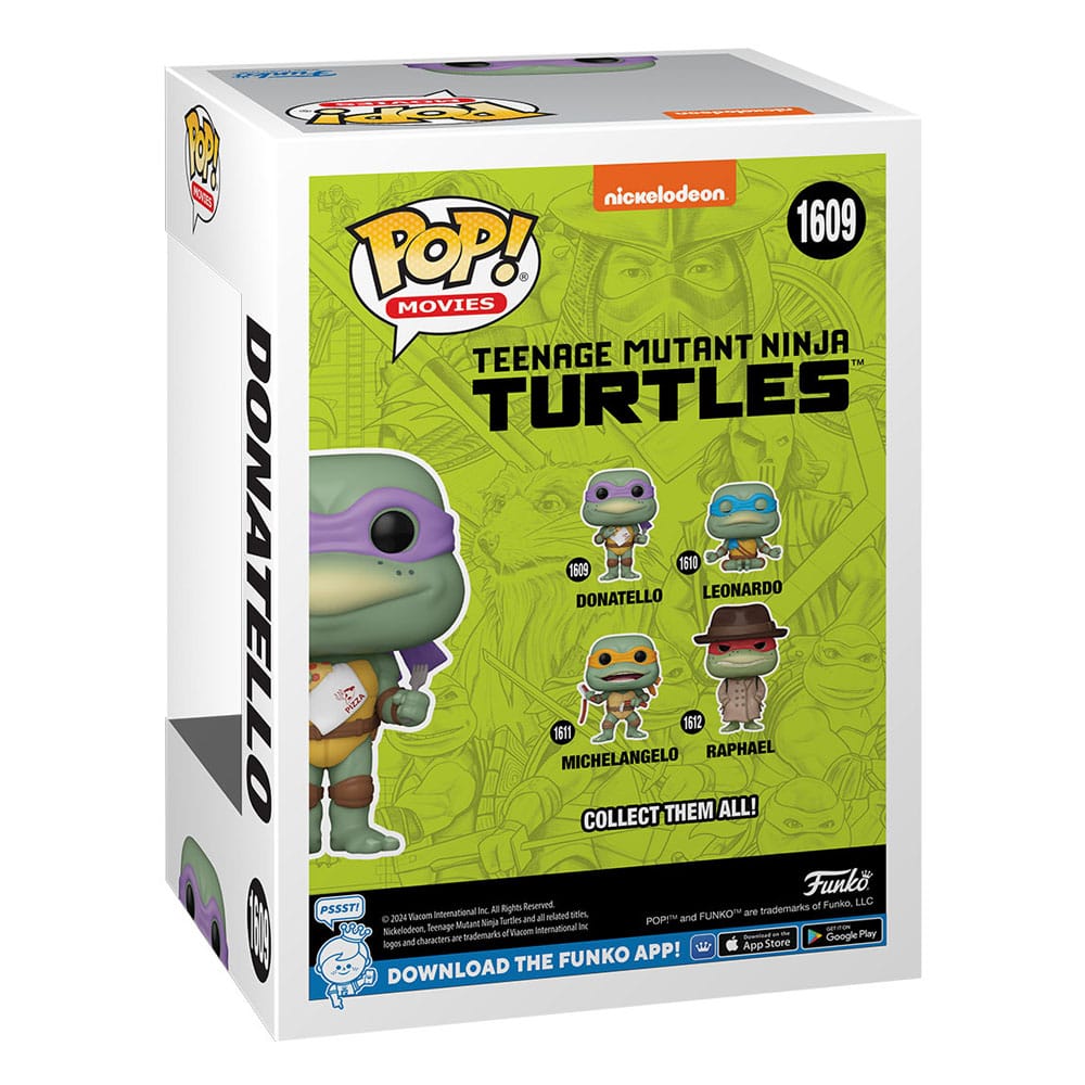 Funko Pop! Donatello avec Part de Pizza – Teenage Mutant Ninja Turtles