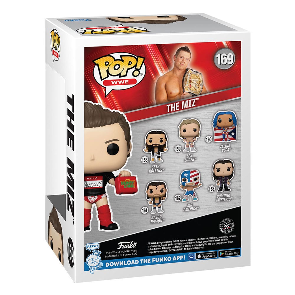 Funko Pop! The Miz avec Valise de Billets