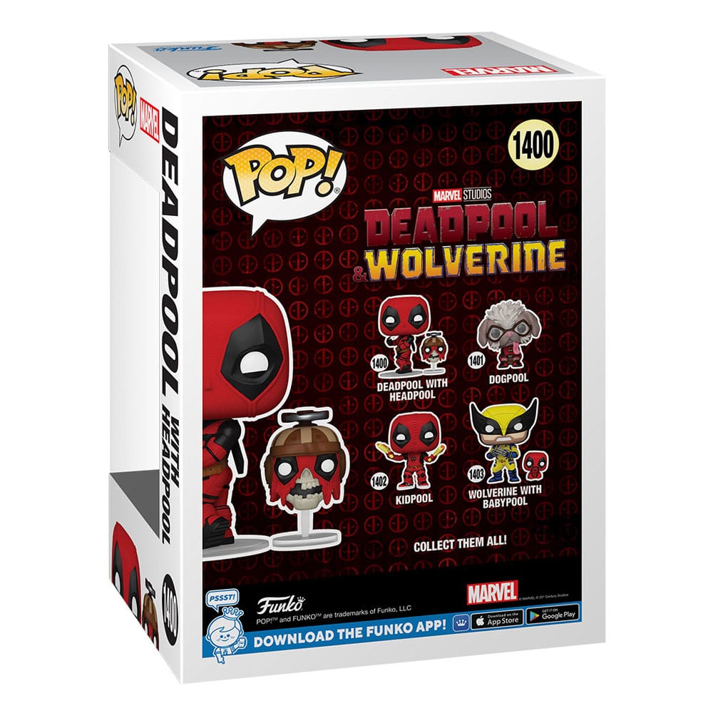 Funko Pop! & Buddy Deadpool avec Headpool