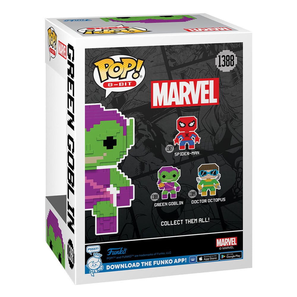 Funko Pop! Bouffon Vert (8-Bit) – Spider‑Man