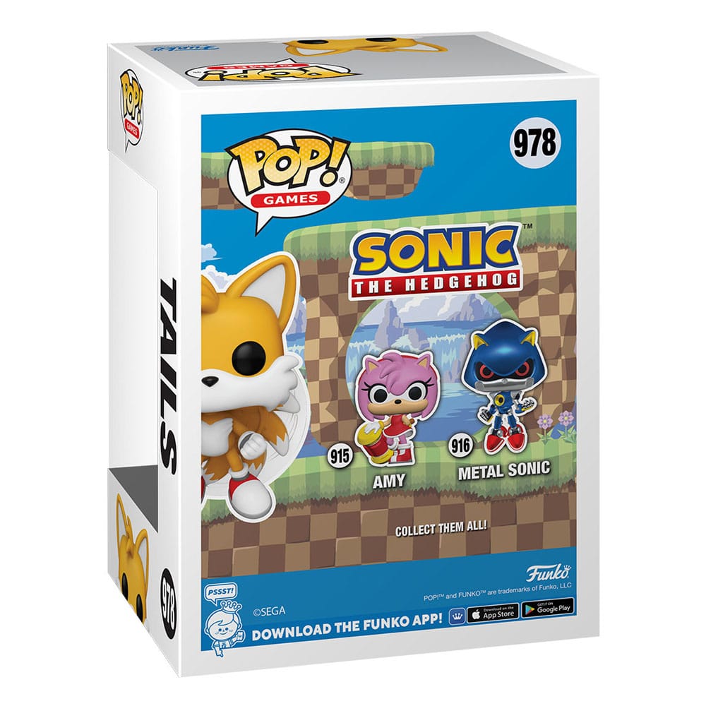 Funko Pop! Tails (Volant) – Sonic the Hedgehog