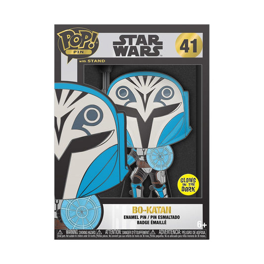Funko Pop! Pin Bo-Katan (Glow) – The Clone Wars