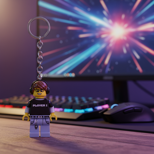 LEGO Light-Up Keyring - Gamer