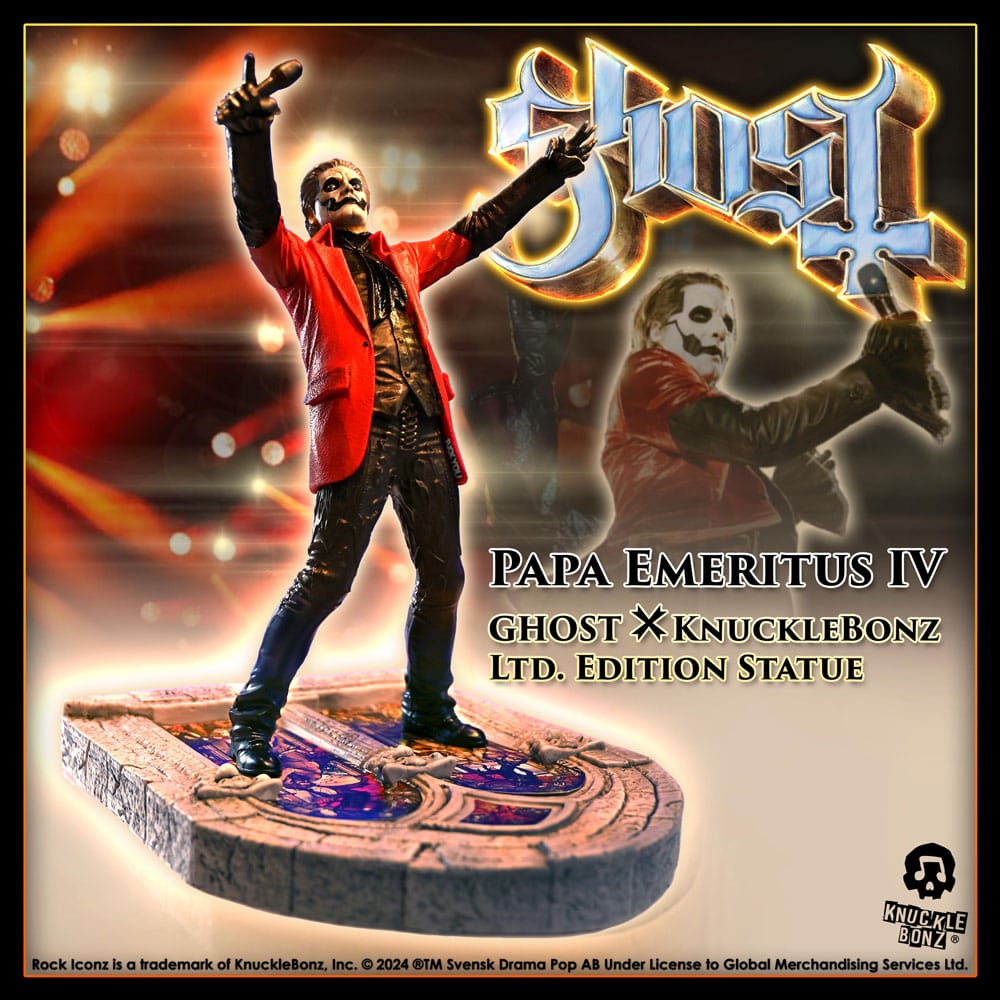 Statuette Papa Emeritus IV - Rock Iconz - PRECOMMANDE* – vue produit 23