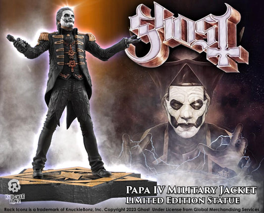 Papa Emeritus IV Statuette (Military Jacket) - Rock Iconz