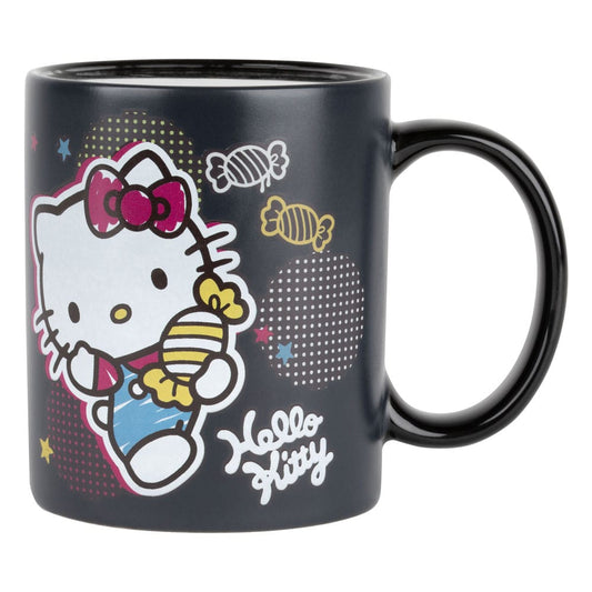 HELLO KITTY - Bonbons - Mug Thermoréactif 320ml