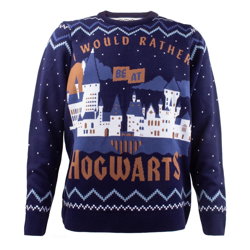 Harry Potter Christmas -paita - haluaisin mieluummin olla Tylypahkassa