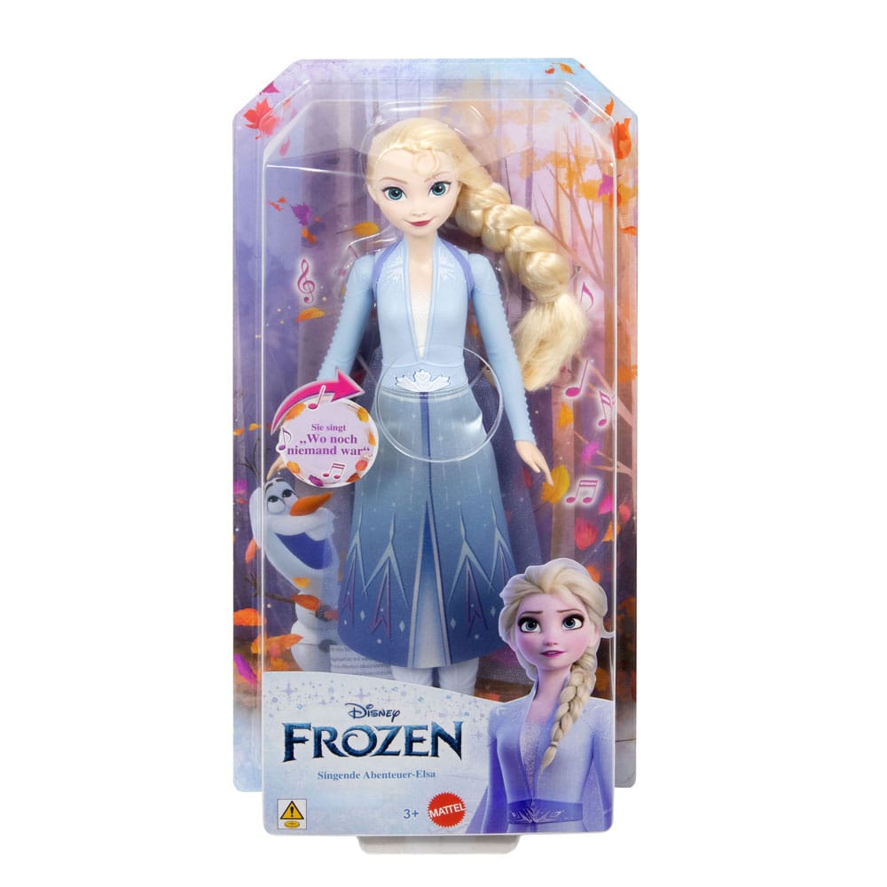 Poupée sonore Elsa Aventures Chantante La Reine des Neiges 2 – Mattel