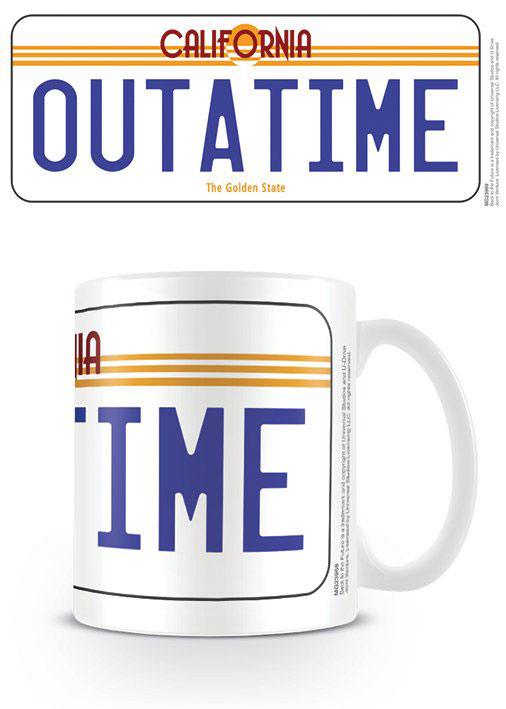 Mug Retour vers le futur « License Plate » – 300 ml – vue produit 2