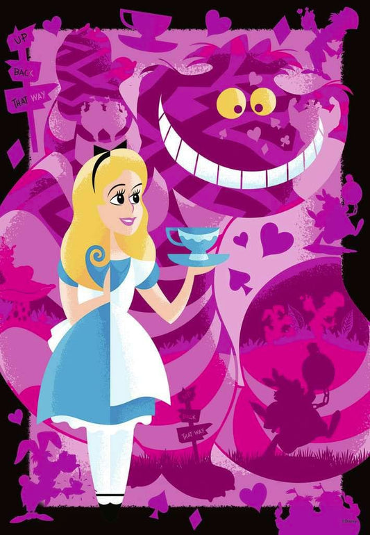 Puzzle Disney Alice au Pays des Merveilles 300 pièces - boîte Ravensburger