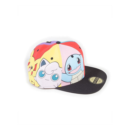 Casquette Snapback Pokemon - Multi Pop Art