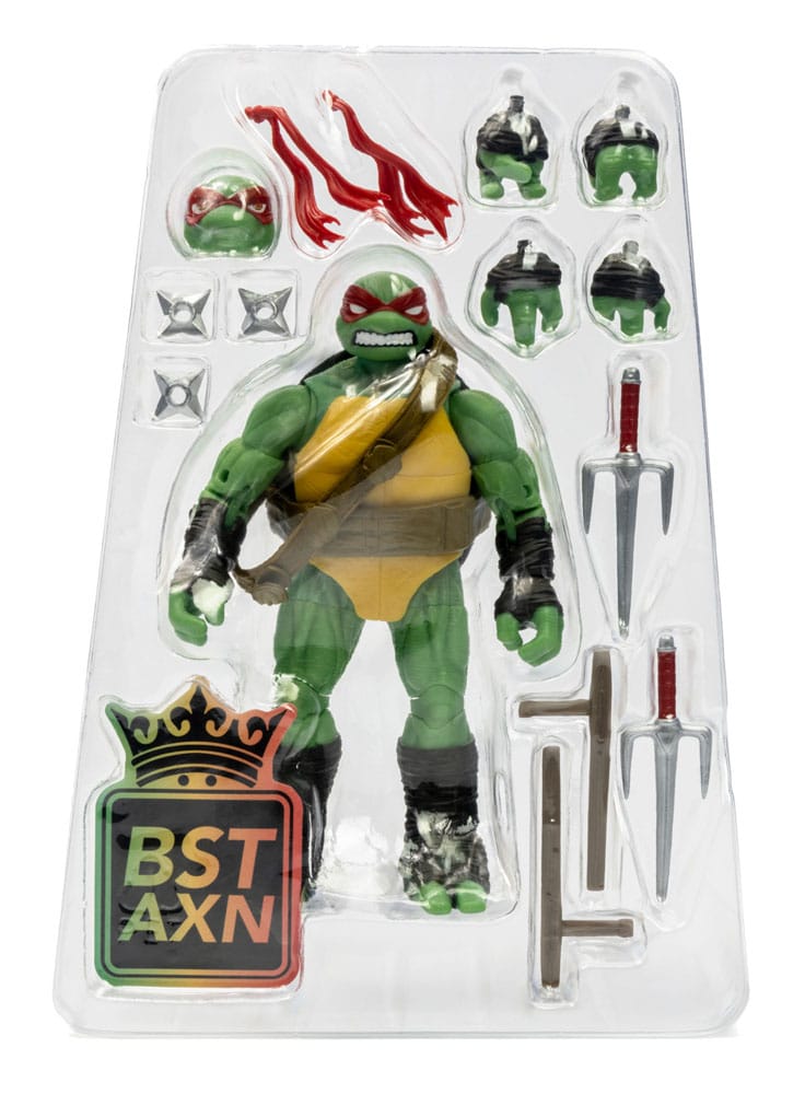 Figurine BST AXN Raphael IDW Comics 13 cm - Tortues Ninja
