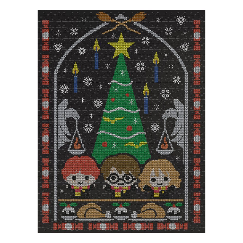 Puzzle Harry Potter Holiday at Hogwarts - boîte Winning Moves