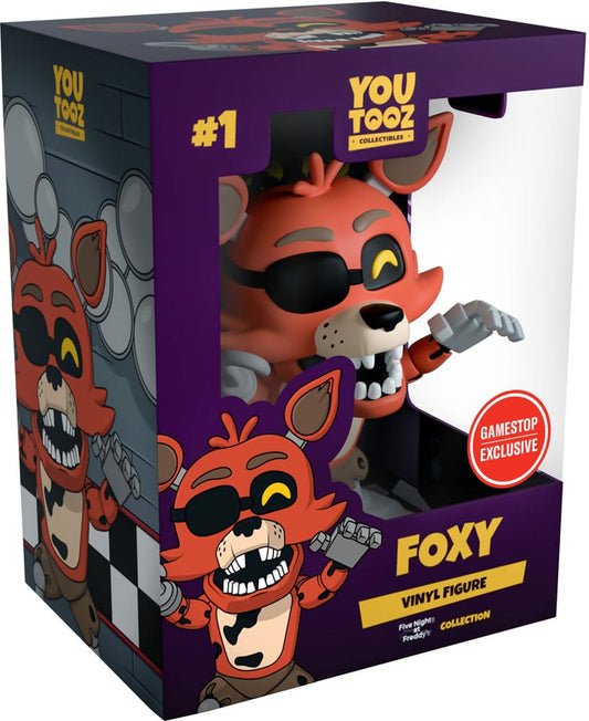 five nights at freddys vinyl figurine foxy youtooz