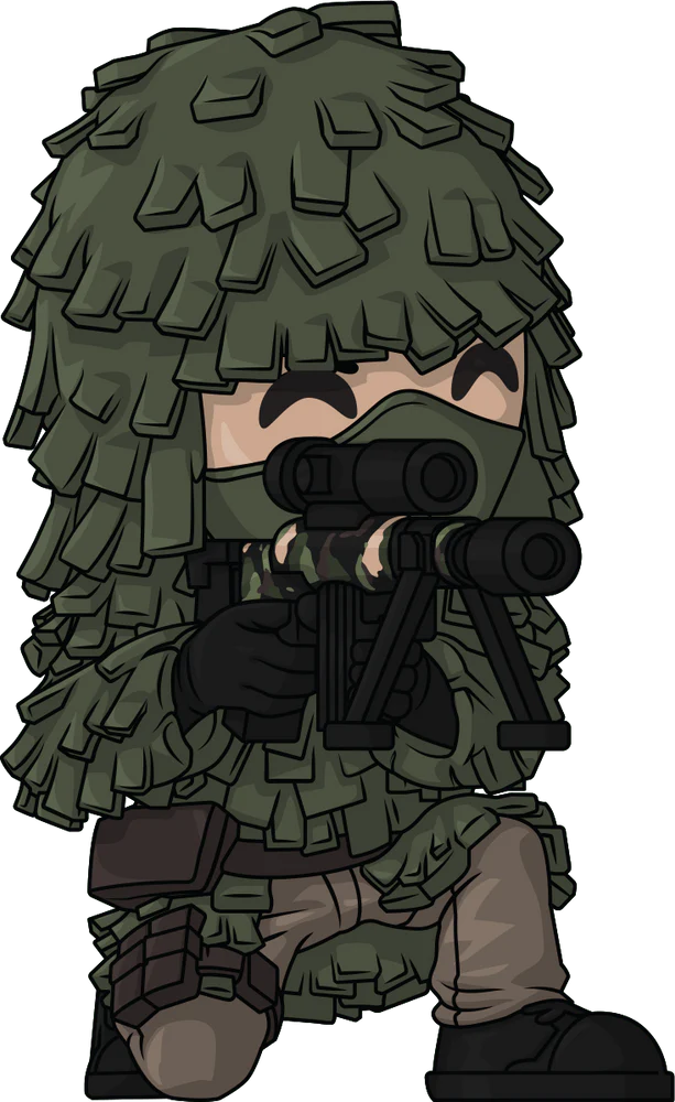 Call of Duty: Modern Warfare 2 Vinyl figurine Ghillie Suit Sniper Youtooz
