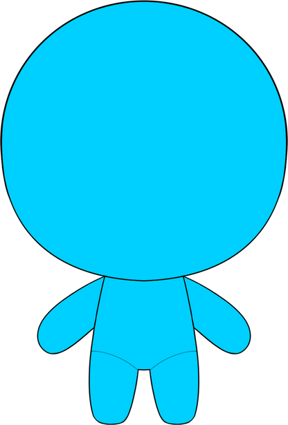 Blue Keychain