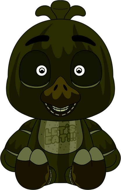Phantom Chica Plush (9in)
