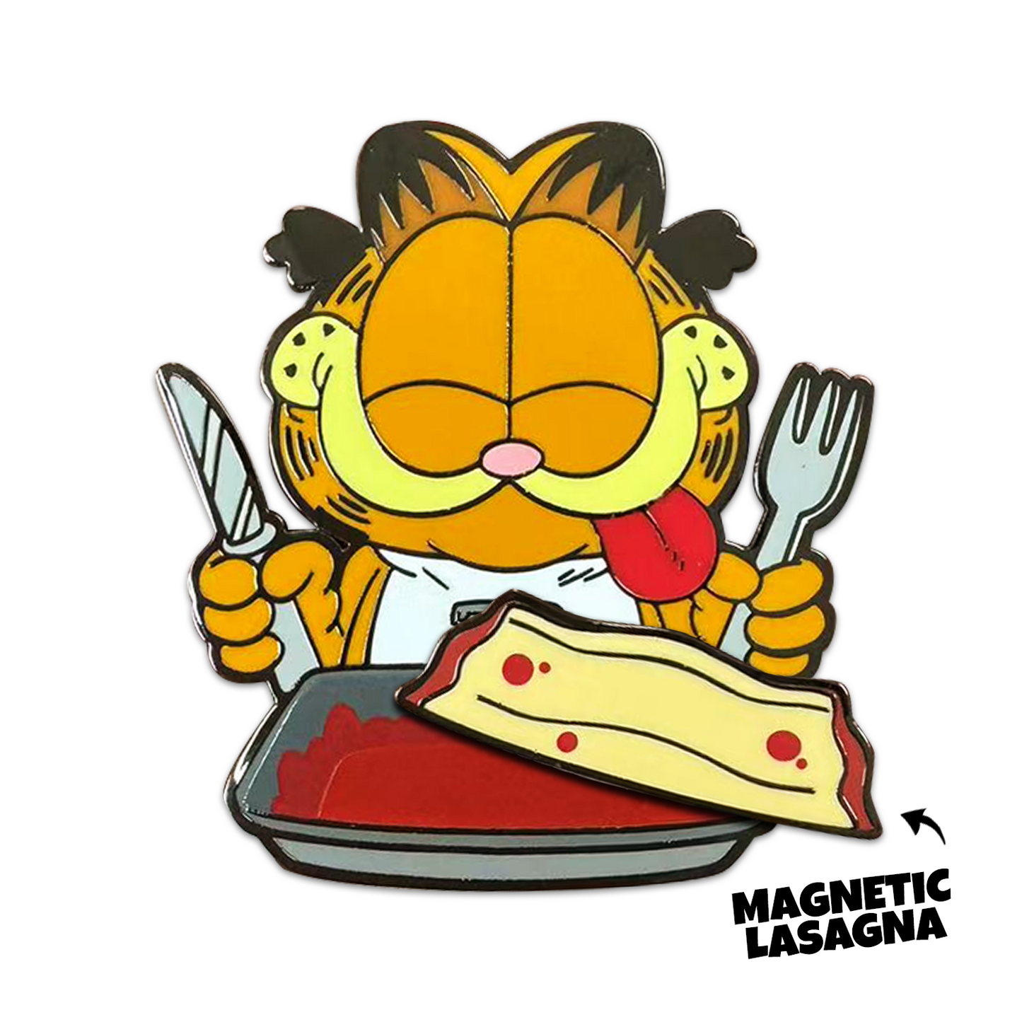 Garfield Lasagna Dinner pin